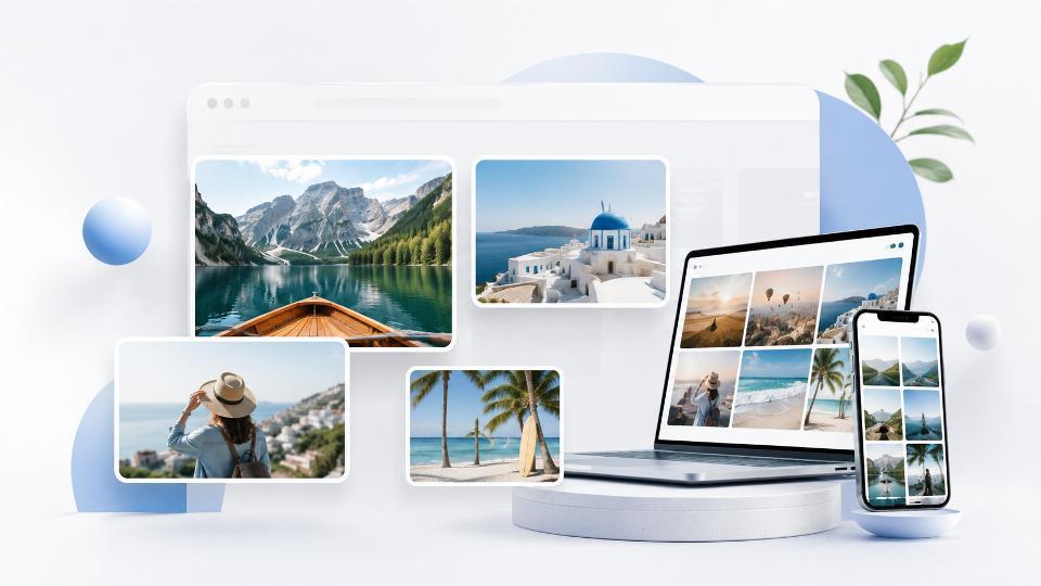 Фотоальбомы Photo-Pick на компьютере и смартфоне